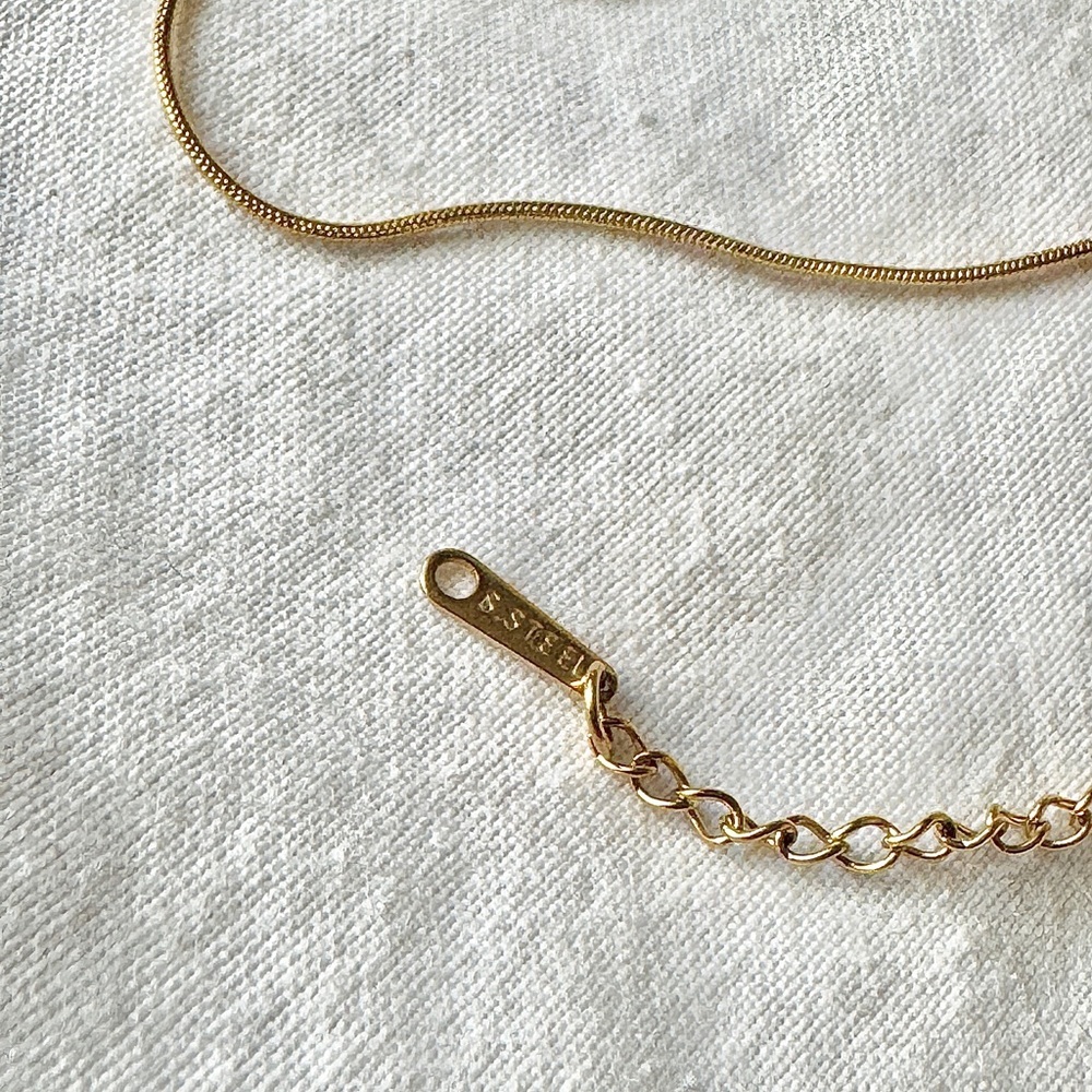 Bubble Letter Monogram Necklace
- Letter S - Picture 5 of 6